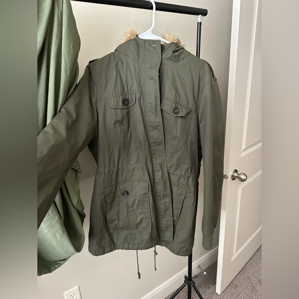 Olive Green Levi’s Coat